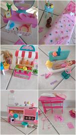 5 playset Barbie come in foto