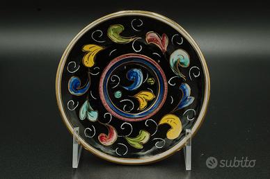 Piattino in ceramica Deruta. Vintage