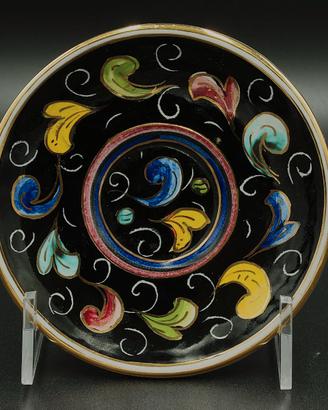 Piattino in ceramica Deruta. Vintage