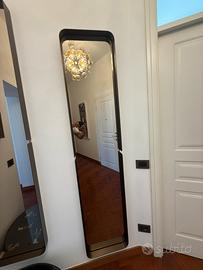 Specchio “Riflessi” 40x190 bronzati