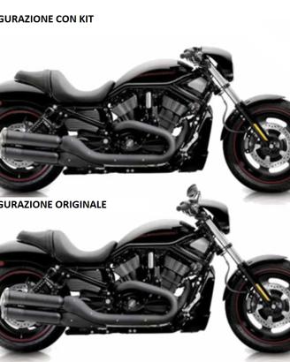 Kit abbassamento faro tachimetro Harley Night Rod