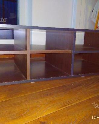 Tavolino libreria portatv wenge'