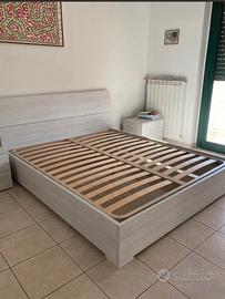 Letto con contenitore