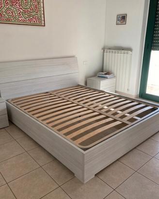 Letto con contenitore