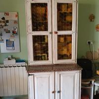 CUCINA IN LEGNO MASSELLO, RIMODERNATA STILE SHABBY