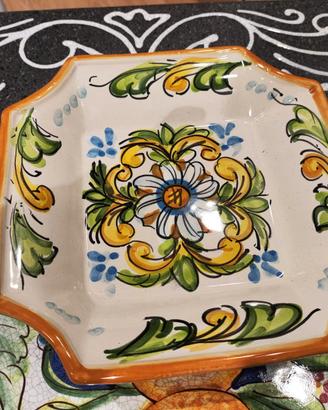 Svuota tasche/Porta caramelle  in ceramica,