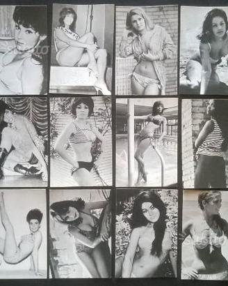 20 Schede foto fotocard donne sexy a b/n NAT NUOVA
