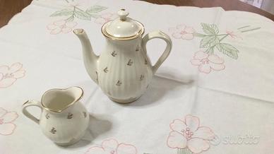 Caffettiera + lattiera + zuccheriera vintage