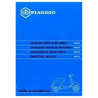Catalogo ricambi Piaggio Vespa 50 Automatica