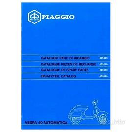 Catalogo ricambi Piaggio Vespa 50 Automatica