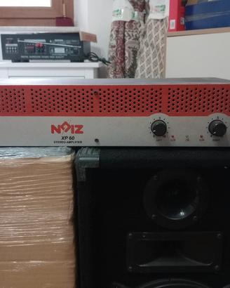 NOIZ X60 Amplificatore + coppia casse