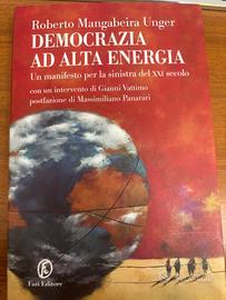 Libro Democrazia a alta energia Roberto Mangabeira