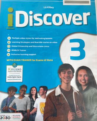 Libro inglese anno 3 media iDiscover