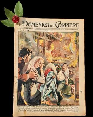 La Domenica del Corriere 13 ottobre 1957  Genova