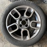 Cerchi e gomme invernali Fiat 500