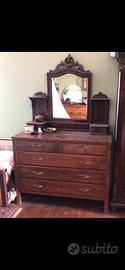 Como’ cassettiera e specchiera