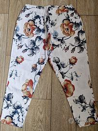 Pantaloni Estivi Floreali - Taglia 4XL Veste L/XL