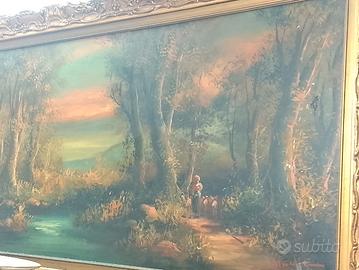 pittura olio su tela 