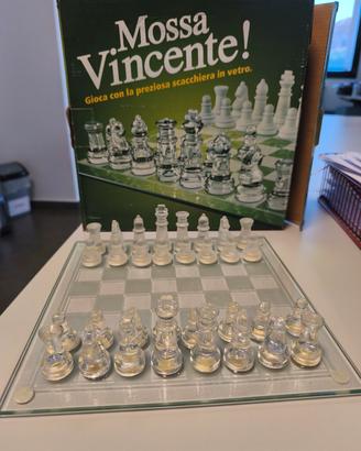 scacchiera in vetro