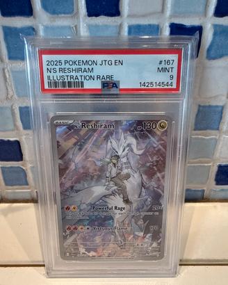 Reshiram 167 psa pokemon