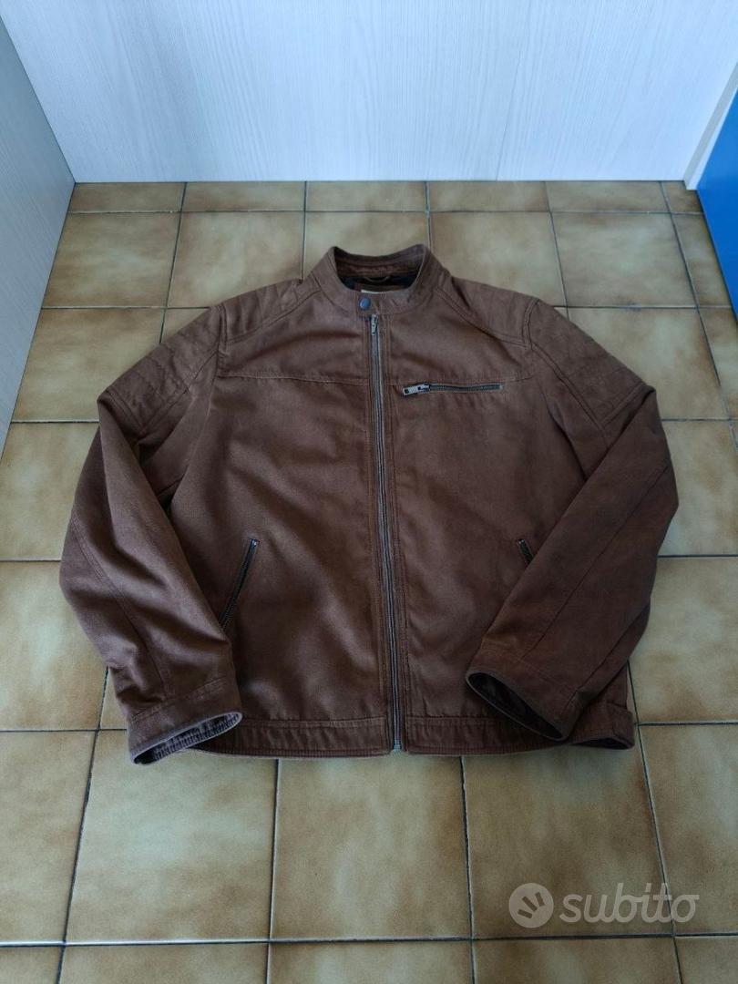 Giacca in pelle scamosciata | Marrone medio | Jack & Jones