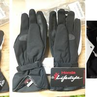 Antipioggia dainese e guanti Honda