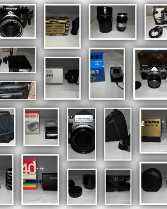 SUPER SCONTO. Nikon nikkormat ed accessori