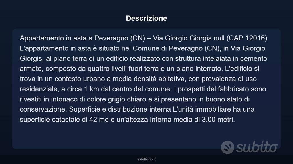 Appartamento – Peveragno - Vista 5