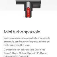 Mini turbo spazzola Dyson