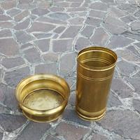 Porta ombrello e Vaso in ottone 