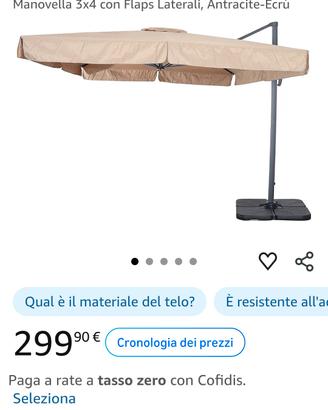 ombrellone da giardino