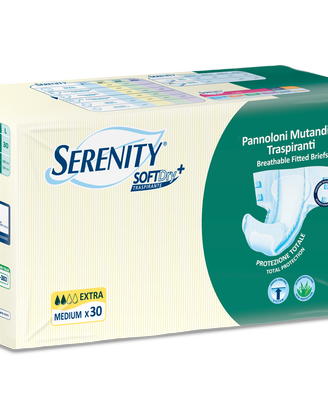 Serenity Soft Dry+ Pannolone Mutandina M Extra.