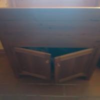 Madia in Legno Massiccio con Apertura a Pozzetto