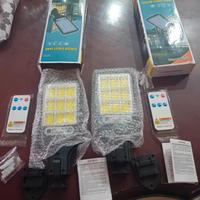 lampioni led con pannello solare e a sensore 