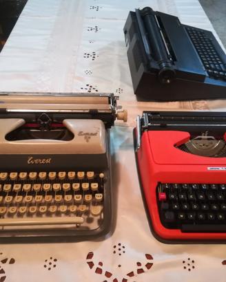 Macchine da scrivere