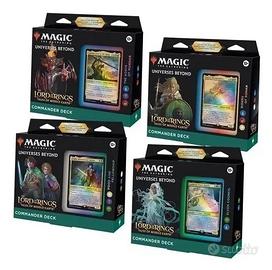 Mtg TLOR 4 Commander deck