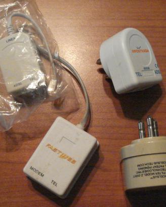 Telefono presa filtro splitter adattatore rj11 ads