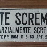 Insegna Vintage