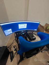 Monitor Samsung curvo 49 pollici G9 240 Hz