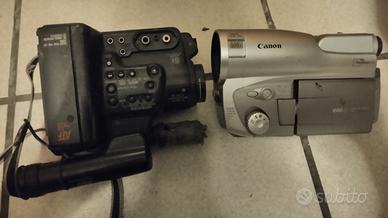2 telecamere  Canon per cassette 8 mm o altro