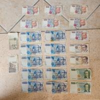 Banconote Italiane vintage
