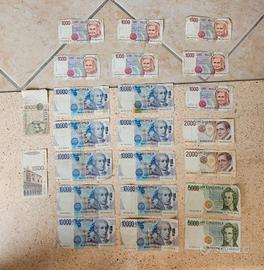 Banconote Italiane vintage