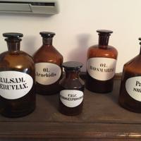 Bottiglie vetro da farmacia