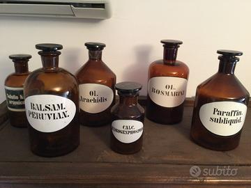 Bottiglie vetro da farmacia