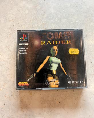 Tomb raider ps1 edizione francese
