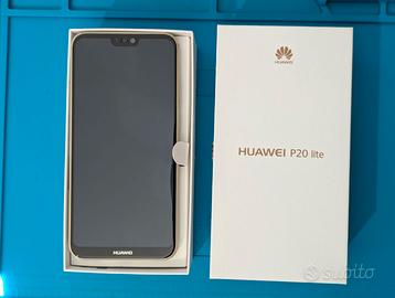 Huawei P20 Lite 4/64GB Gold Originale - Box+Cavo