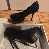 décolleté plateau nero taglia 45 Andres machado