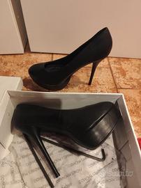 décolleté plateau nero taglia 45 Andres machado