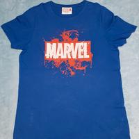 T-shirt Marvel originale blu, 13/14 anni, 164cm
