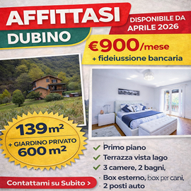 Vivere a Dubino: spazio, natura e vista lago